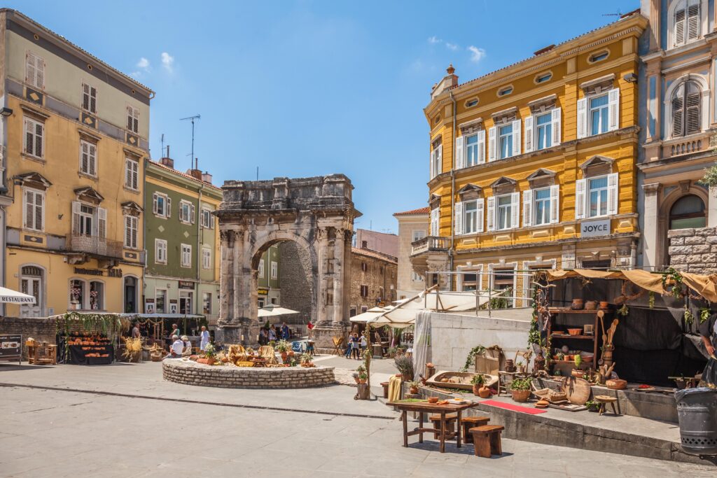 Pula Innenstadt