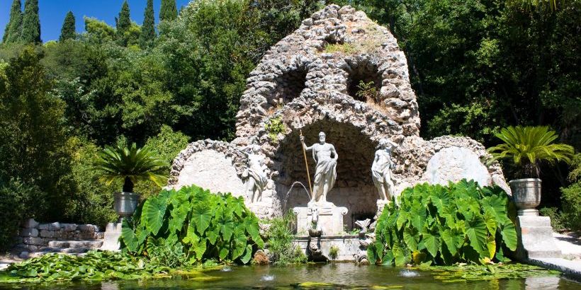 Trsteno Arboretum Brunnen von Game of Thrones