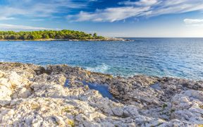 Meerblick und Inselglück der Insel Levan in Istrien