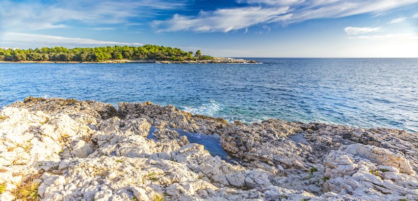 Meerblick und Inselglück der Insel Levan in Istrien