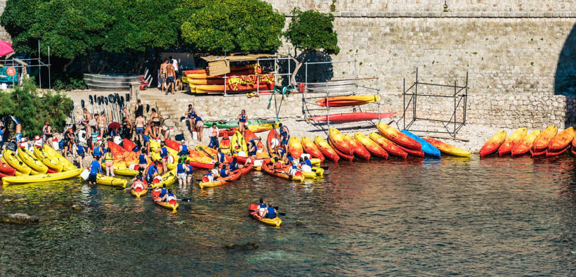 Kajaktour in Dubrovnik
