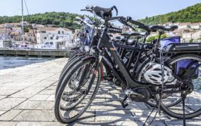 Mit dem Rad auf Korčula