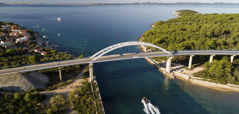 Kleinbrücken in Kroatien