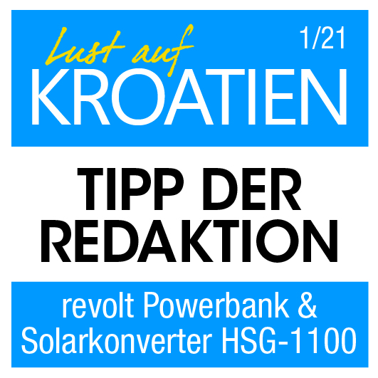 revolt Powerbank & Solar-Konverter HSG-1100