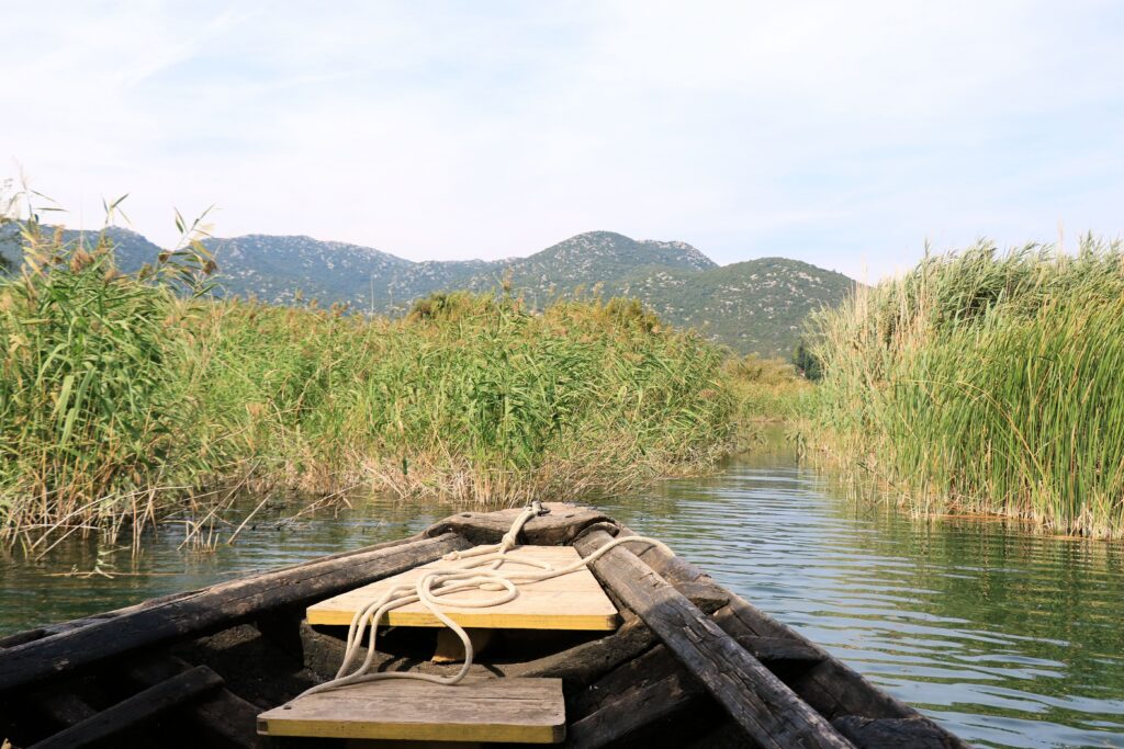 Kanu Baćina Seen