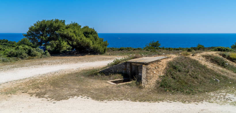 Bunkeranlagen bei Premantura