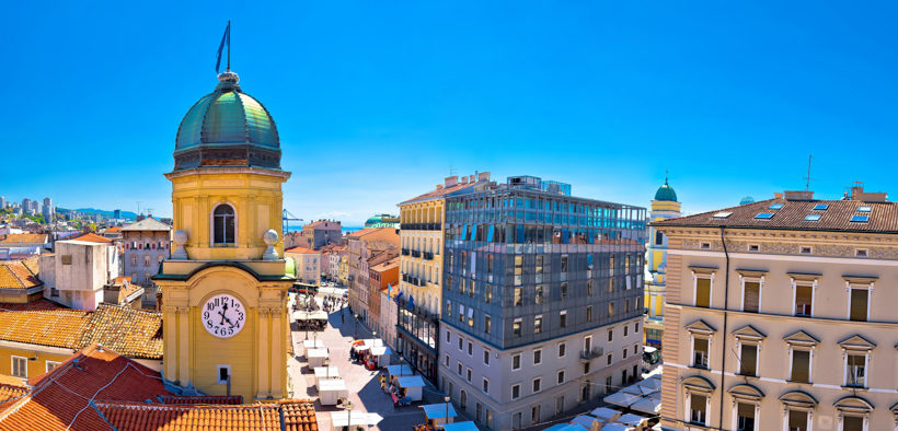Der Stadtturm von Rijeka