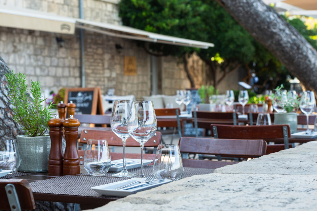 Weinverkostung auf Korčula