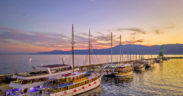 Hafenstadt Rijeka, Kvarner Region, Kvarner Bucht, Kreuzfahrtschiffe