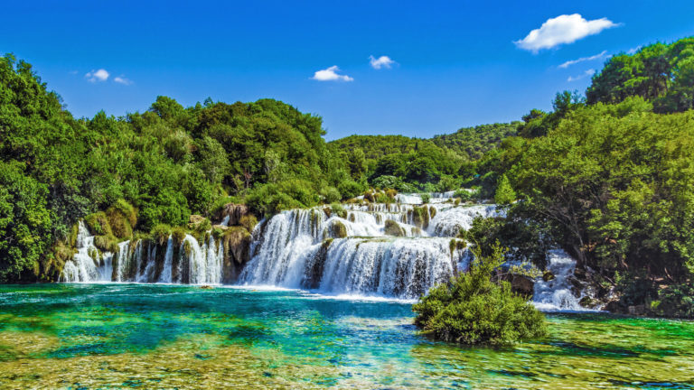 Nationalpark Krka, Dalmatien, Wandern