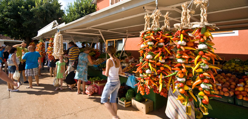 Wochenmärkte in Kroatien