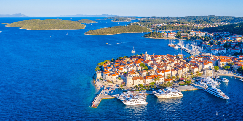 Nautikparadies Korčula. Foto: Shutterstock