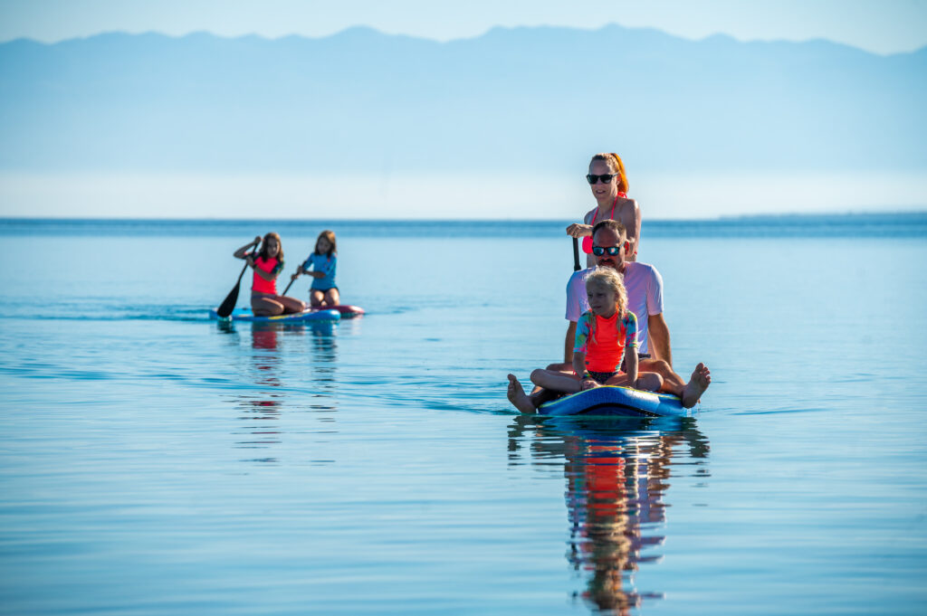 SUP-Touren in Kroatien mit Kindern