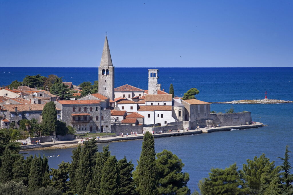 Poreč die grüne Oase am Meer