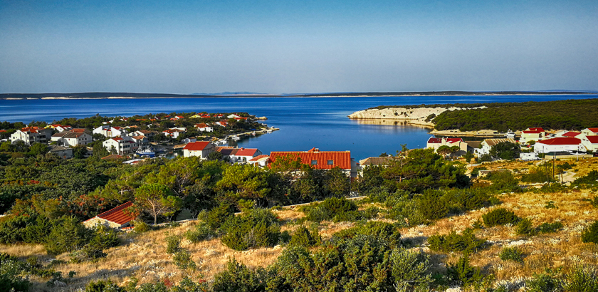 ล imuni Insel Pag Stadtansicht