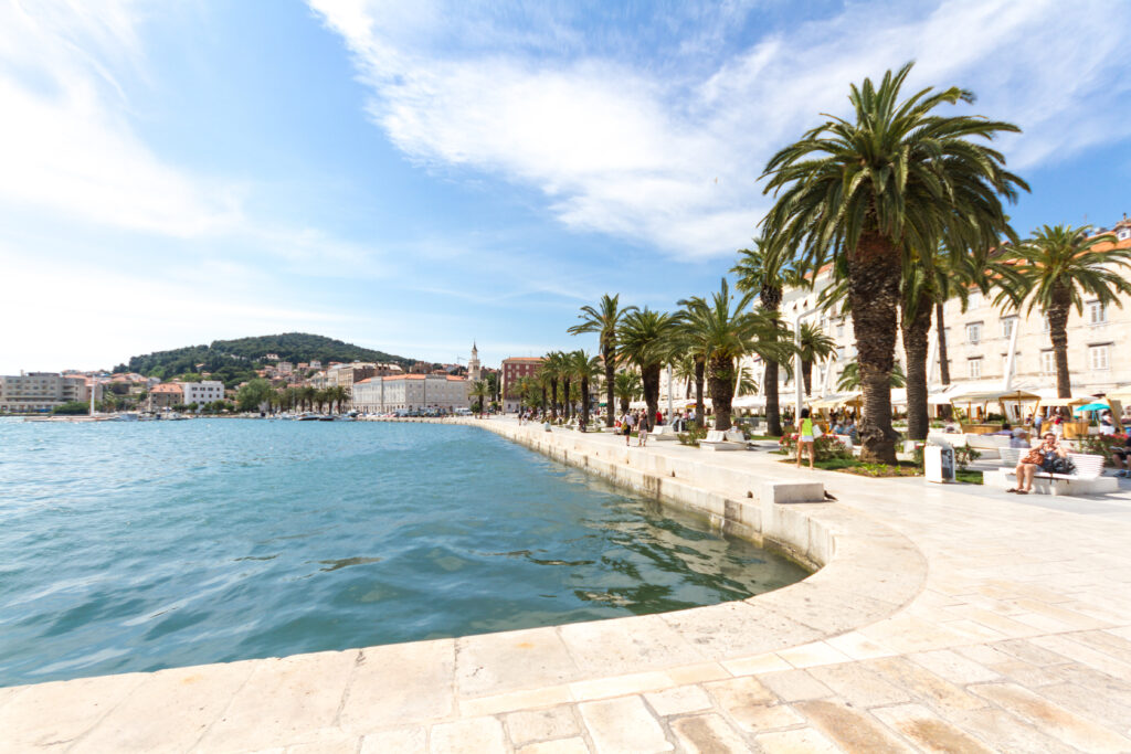 Hafenpromenade in Split