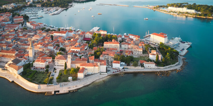Poreč im Herbst