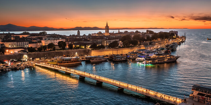 Zadar im Herbst