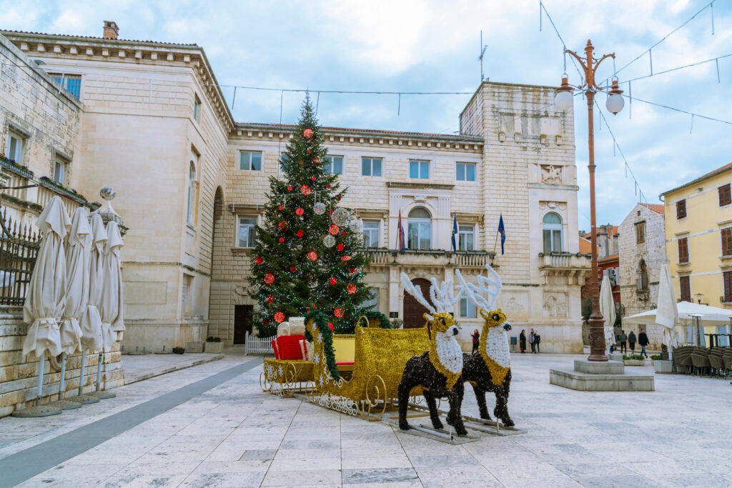 Weihnachtszeit in Zadar