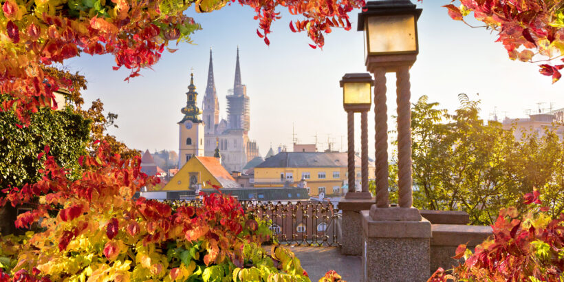 Zagreb im Herbst