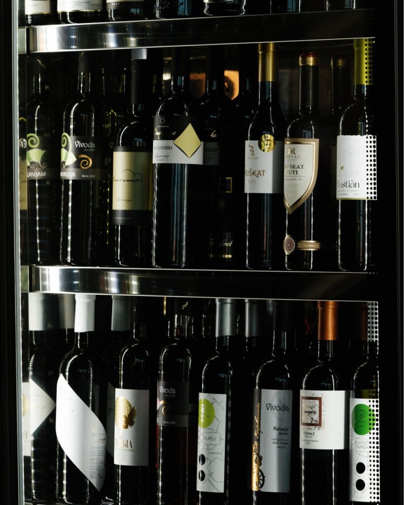 Ranch Fortuna Steak House Rovinj Weinregal